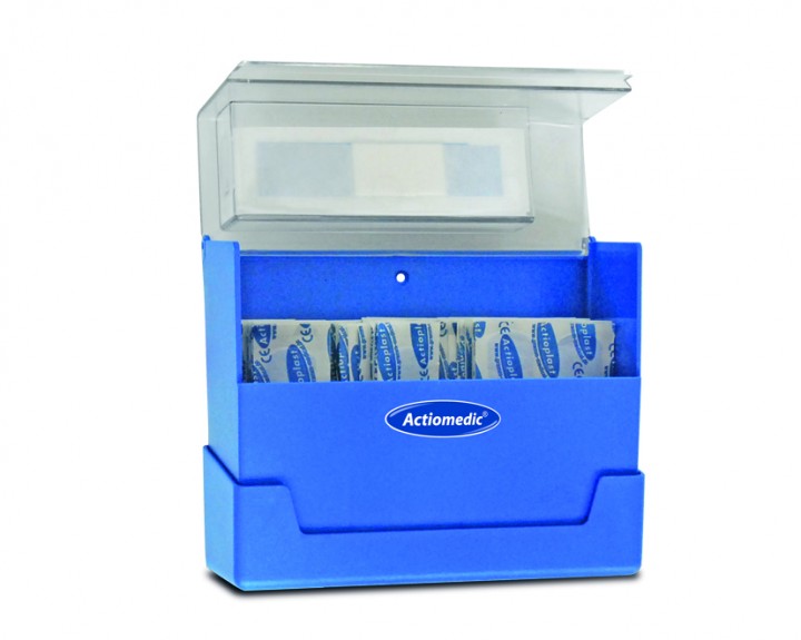 Actiomedic DETECT Pflasterbox 100 Strips 19 x 72 blau wasserabw., Pflaster, Erste-Hilfe Ausstattung