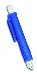 Zeckenzange, Kunststoff 9,5 cm, blau
