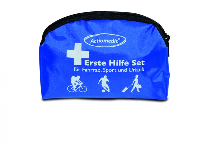 Freizeit-Erste-Hilfe-Tasche (Fahrrad, Sport, Unterwegs), Erste-Hilfe für  Kinder u. Schule, Erste-Hilfe Ausstattung